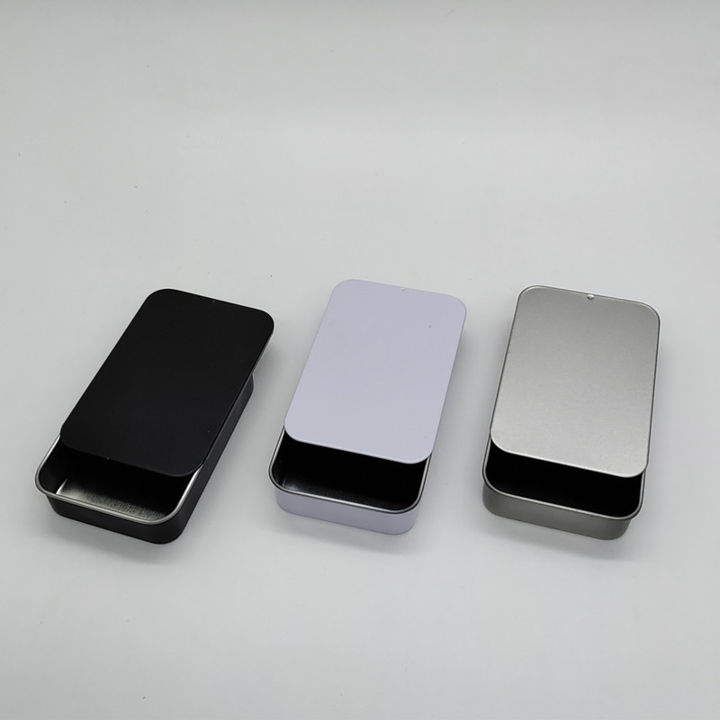 Multi-Purpose Slide-Top Metal Tins Ready Stock & OEMODM Small Order Customization Available - Image 2