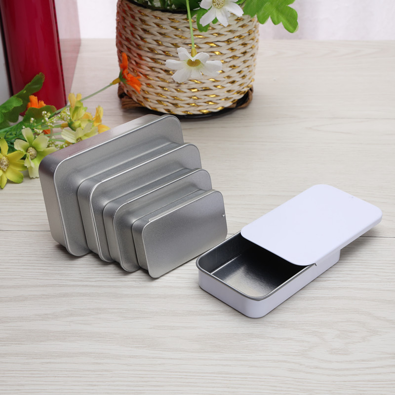 Multi-Purpose Slide-Top Metal Tins Ready Stock & OEMODM Small Order Customization Available - Image 3