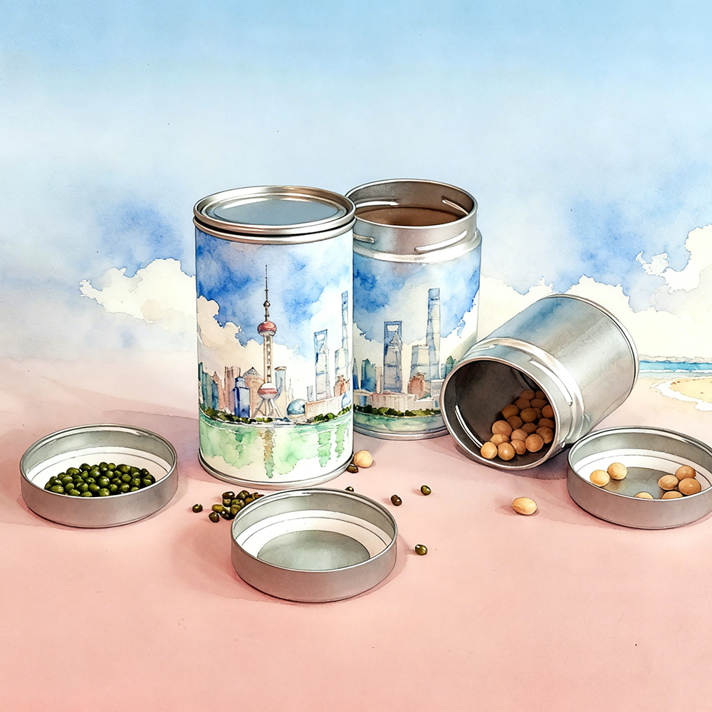 60 Series Tin Can Ends | Fast Customization & Small Batch, Various Lid Styles for Your Needs - Image 2