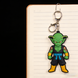 Custom Dragon Ball Piccolo PVC Keychain - 3D Soft Enamel Key Charm Factory Wholesale Anime Merchandise