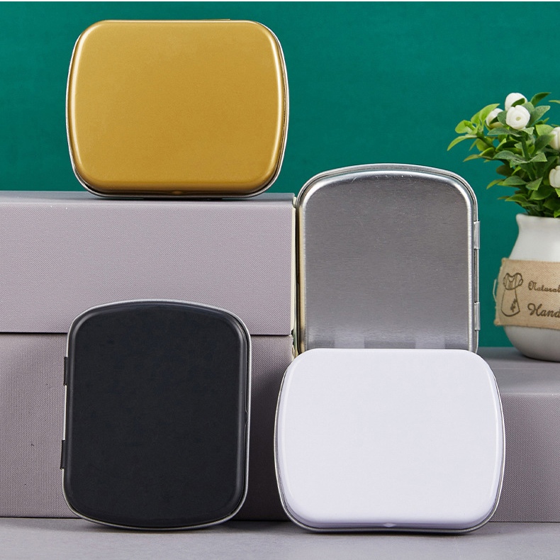 Portable Pocket Tin Boxes - Small Metal Storage Tins for Mints, Pills & Earbuds - Image 10