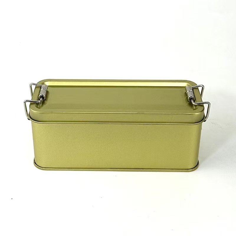 Multi-Color Rectangular Latch Tin Set Red, Blue, Purple, Gold, For Storage & Gift, Custom Logo Available - Image 9