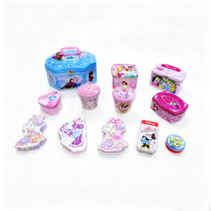 Licensed Character Tin Boxes OEM Custom Printed Metal Containers for Kids & Gifts