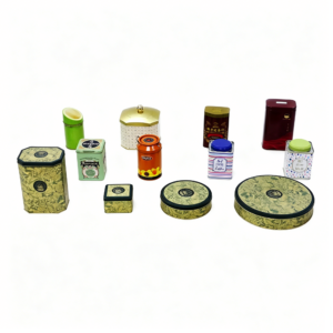OEM Custom Decorative Tea & Biscuit Tins Vintage Style Metal Canisters for Food Storage, Fast OEM Orders