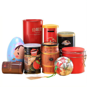OEM Custom Printed Novelty Tins Cartoon & Themed Metal Containers for Food & Gifts