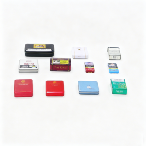 OEM Custom Tobacco & Cigar Tins Metal Containers for Loose Tobacco, Cigars & Mints, Custom Brand Printing