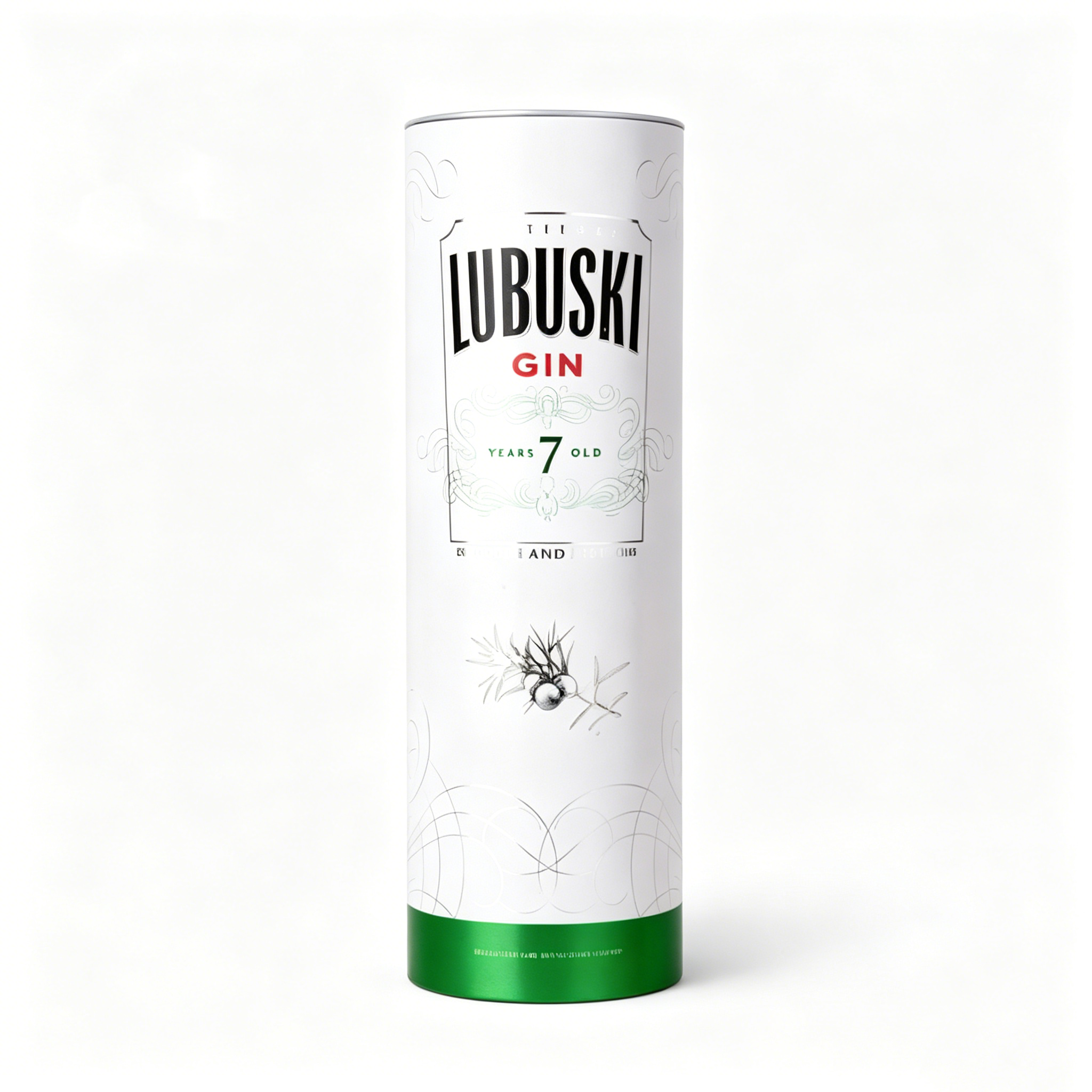 ODM-Custom-Tall-Cylindrical-Gin-Wine-Metal-Tin-Tube-White-Green-Printed-Liquor-Gift-Tin-Can-for-Spirit-Bottle-Packaging