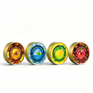 ODM-Four-Flavor-Fruit-Caramel-Round-Metal-Tin-Can-Set-Cola-Lemon-Cherry-Ice-Cream-Print-Small-Candy-Storage-Tins
